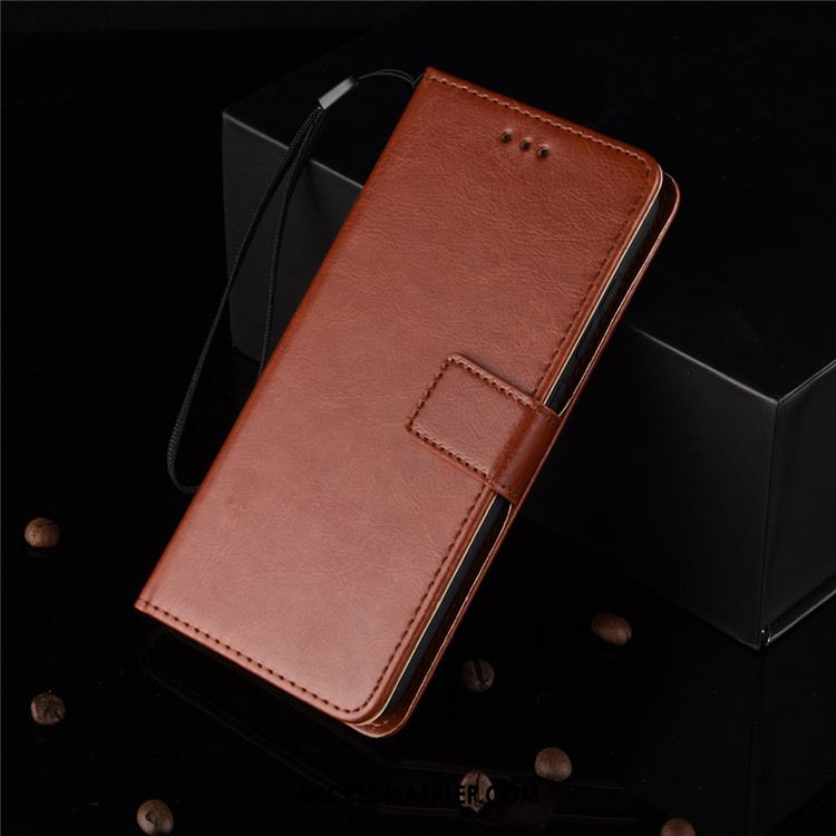 Futerał Oneplus 8 Czerwony Ochraniacz Modna Marka Skórzany Futerał Portfel Etui Tanie