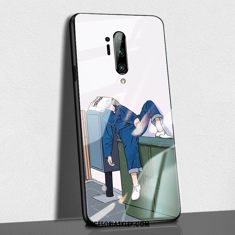 Futerał Oneplus 8 Pro Moda Czarny Silikonowe Osobowość Telefon Komórkowy Etui Sprzedam