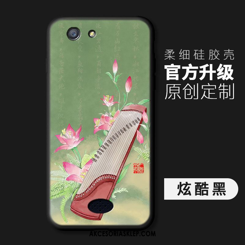 Futerał Oppo A31 Antypoślizgowe Proste Zielony Moda Miękki Pokrowce Sklep