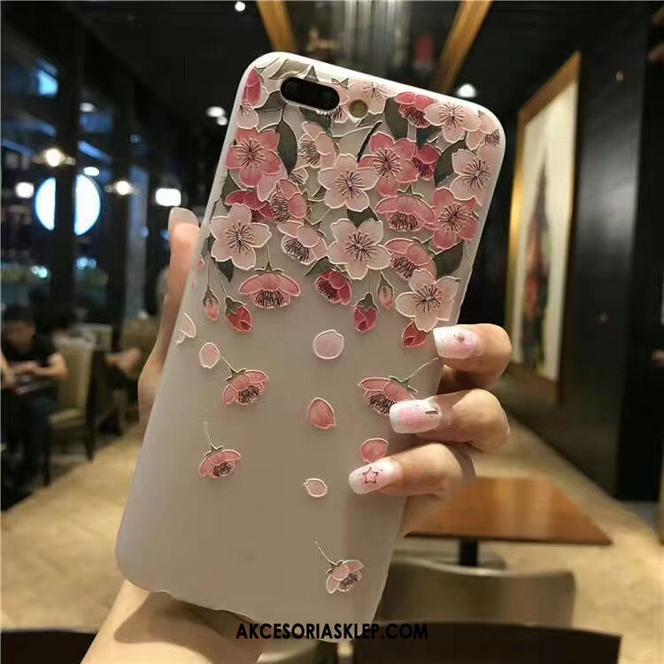 Futerał Oppo A3s Telefon Komórkowy Różowe Miękki Kwiaty Tendencja Etui Kup