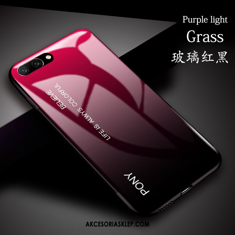 Futerał Oppo A5 Anti-fall Purpurowy Miękki Szkło All Inclusive Pokrowce Tanie