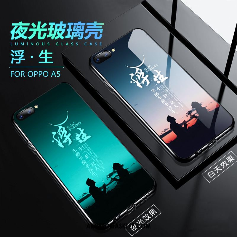 Futerał Oppo A5 Czerwony Netto Miękki Nubuku Niebieski Telefon Komórkowy Obudowa Kup