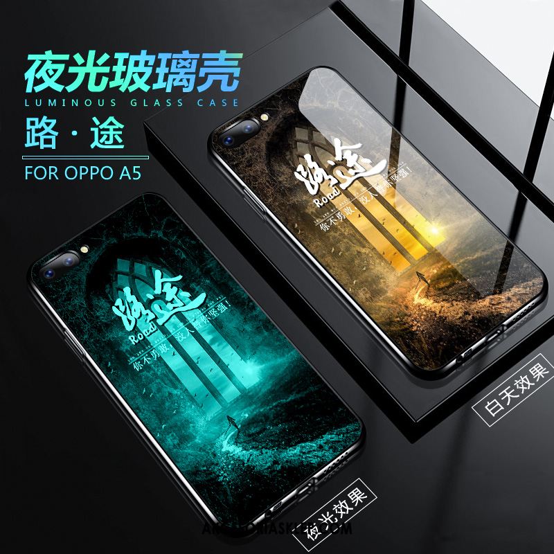 Futerał Oppo A5 Czerwony Netto Miękki Nubuku Niebieski Telefon Komórkowy Obudowa Kup