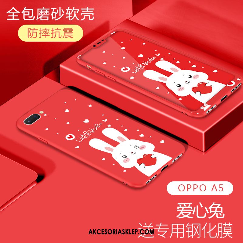 Futerał Oppo A5 Lekki I Cienki Piękny Tendencja All Inclusive Różowe Obudowa Oferta