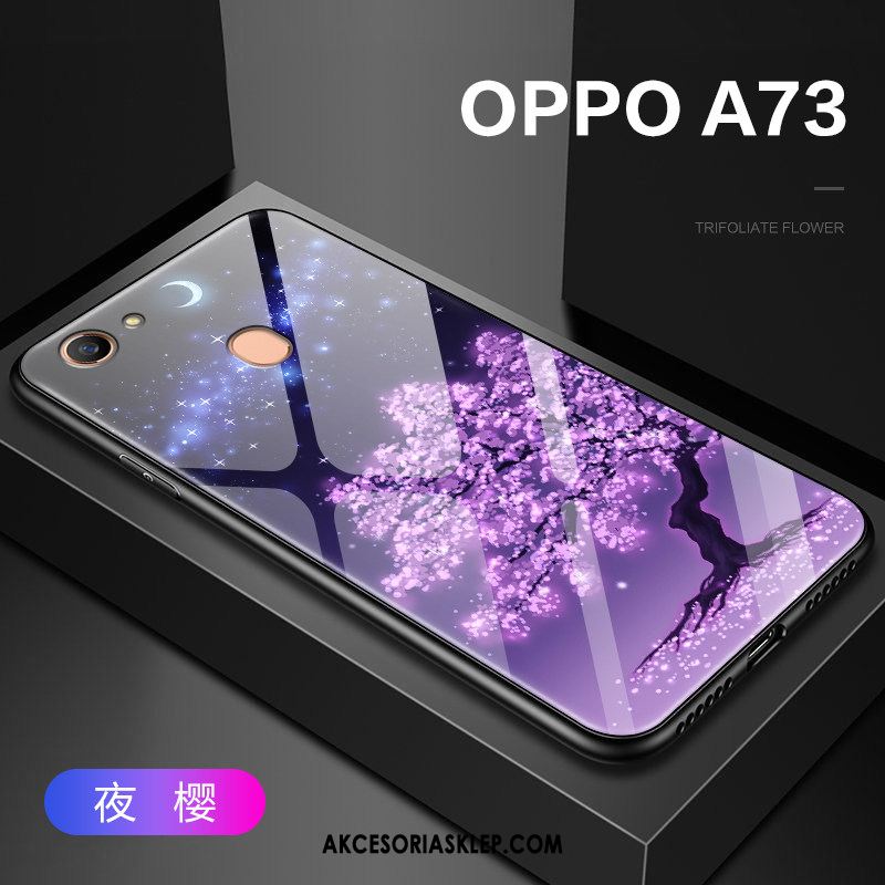 Futerał Oppo A73 Cienkie Ochraniacz All Inclusive Czerwony Kreatywne Etui Dyskont