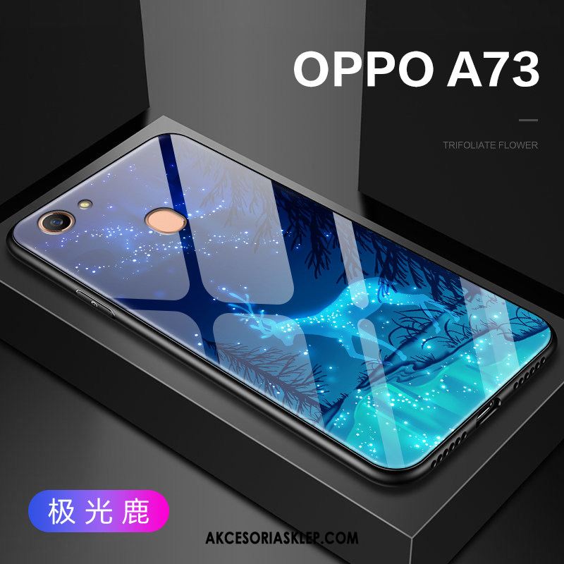 Futerał Oppo A73 Cienkie Ochraniacz All Inclusive Czerwony Kreatywne Etui Dyskont