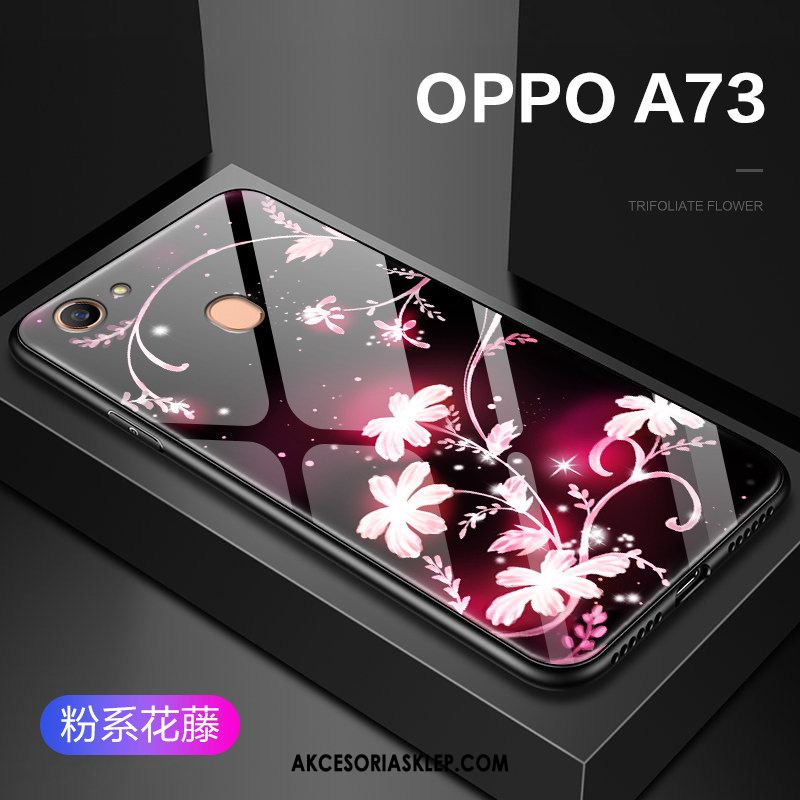 Futerał Oppo A73 Cienkie Ochraniacz All Inclusive Czerwony Kreatywne Etui Dyskont