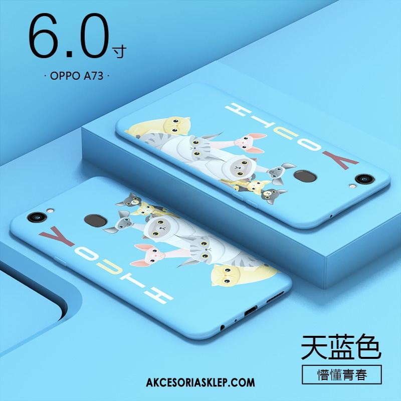 Futerał Oppo A73 Osobowość Czerwony Telefon Komórkowy Kreatywne Ochraniacz Etui Tanie