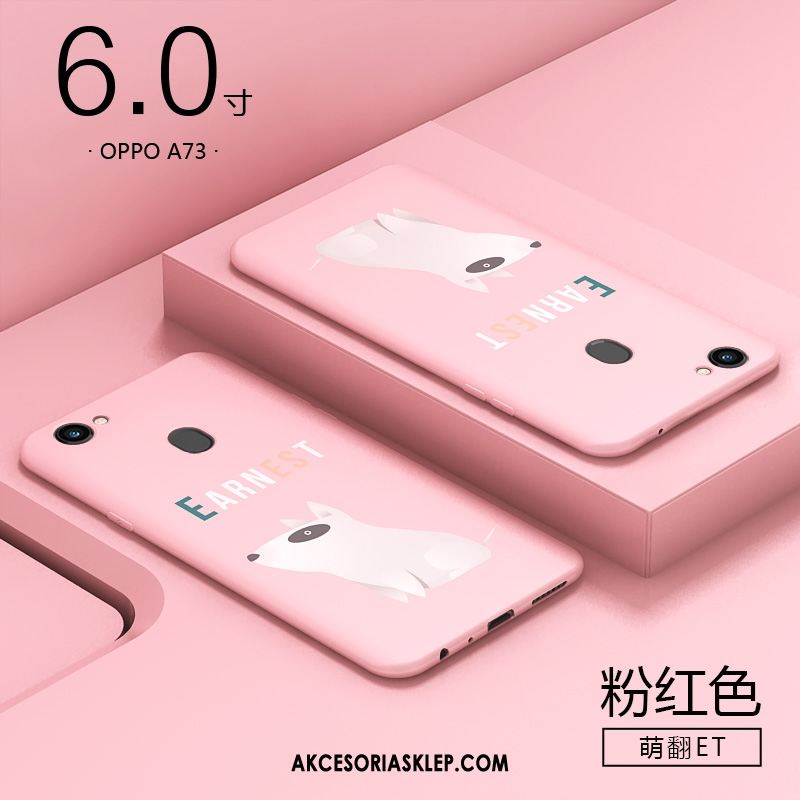 Futerał Oppo A73 Osobowość Czerwony Telefon Komórkowy Kreatywne Ochraniacz Etui Tanie