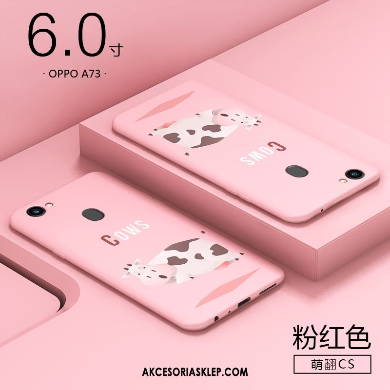 Futerał Oppo A73 Osobowość Czerwony Telefon Komórkowy Kreatywne Ochraniacz Etui Tanie