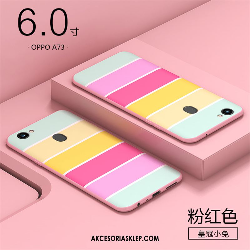 Futerał Oppo A73 Osobowość Czerwony Telefon Komórkowy Kreatywne Ochraniacz Etui Tanie