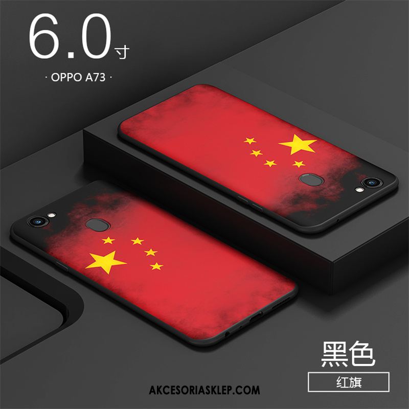 Futerał Oppo A73 Osobowość Czerwony Telefon Komórkowy Kreatywne Ochraniacz Etui Tanie