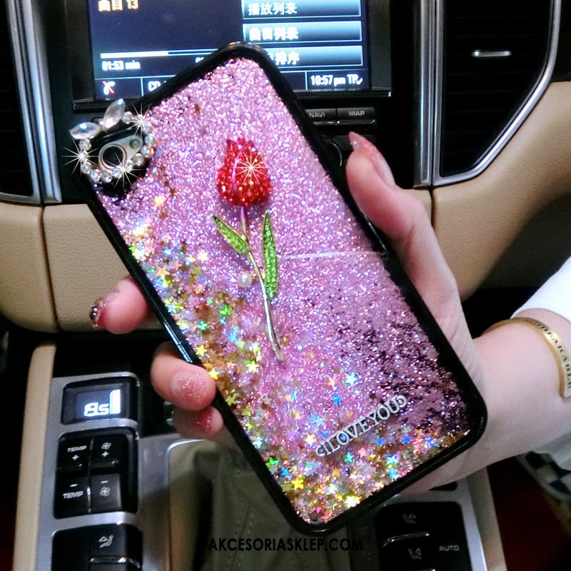 Futerał Oppo A73 Quicksand Rhinestone Czarny Kolorowe Ochraniacz Obudowa Sprzedam