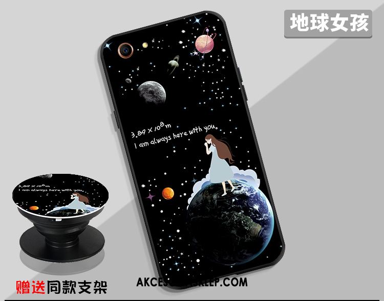 Futerał Oppo A83 Niebieski Miękki Wspornik Telefon Komórkowy Moda Etui Tanie