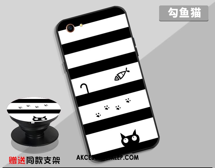 Futerał Oppo A83 Niebieski Miękki Wspornik Telefon Komórkowy Moda Etui Tanie