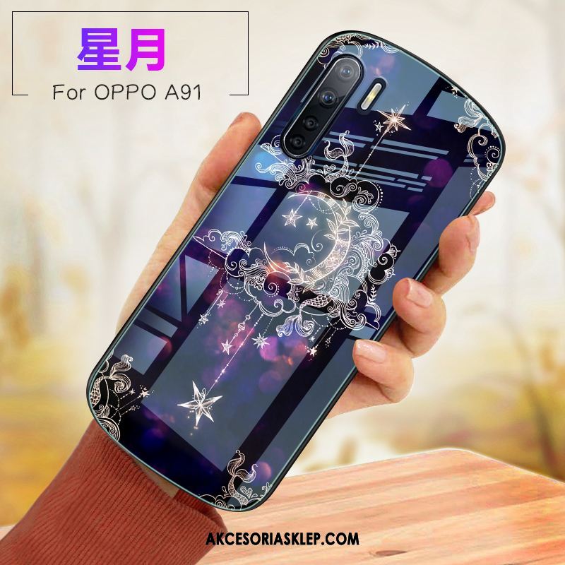 Futerał Oppo A91 Anti-fall Różowe Miękki Telefon Komórkowy Szkło Pokrowce Oferta
