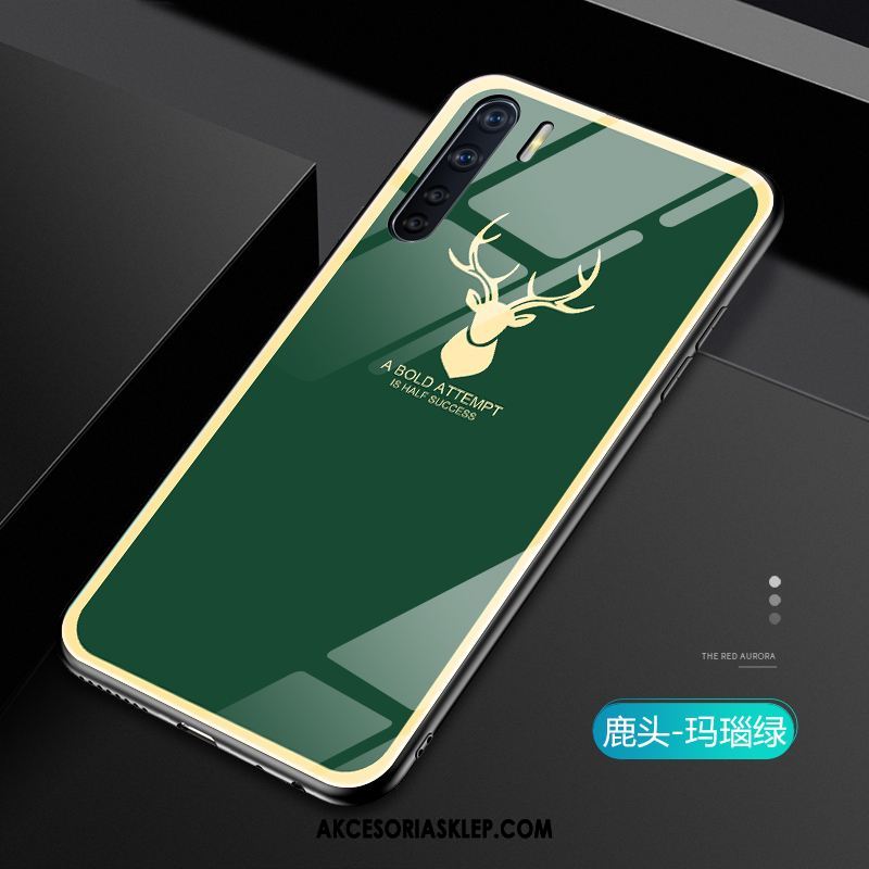 Futerał Oppo A91 Cienka Moda Zielony Ochraniacz Modna Marka Etui Sklep