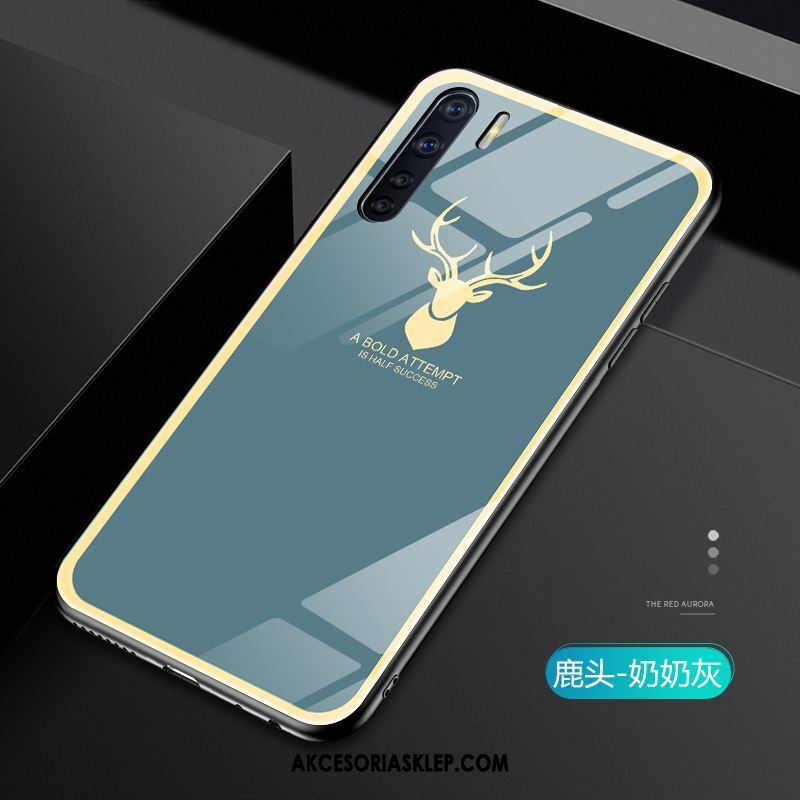 Futerał Oppo A91 Cienka Moda Zielony Ochraniacz Modna Marka Etui Sklep