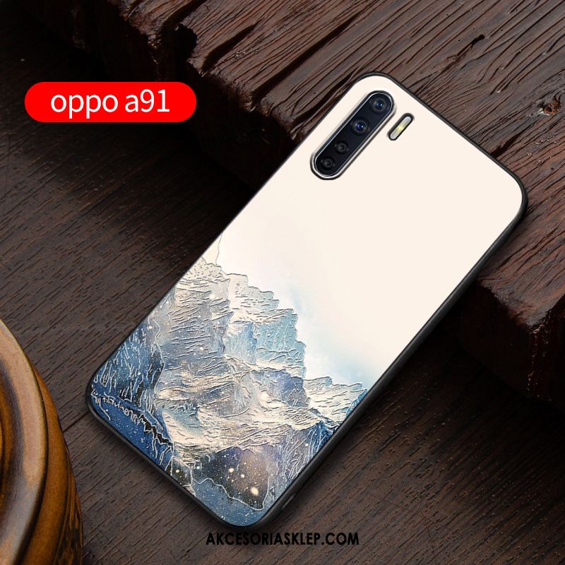 Futerał Oppo A91 Nubuku Anti-fall Osobowość All Inclusive Telefon Komórkowy Pokrowce Tanie