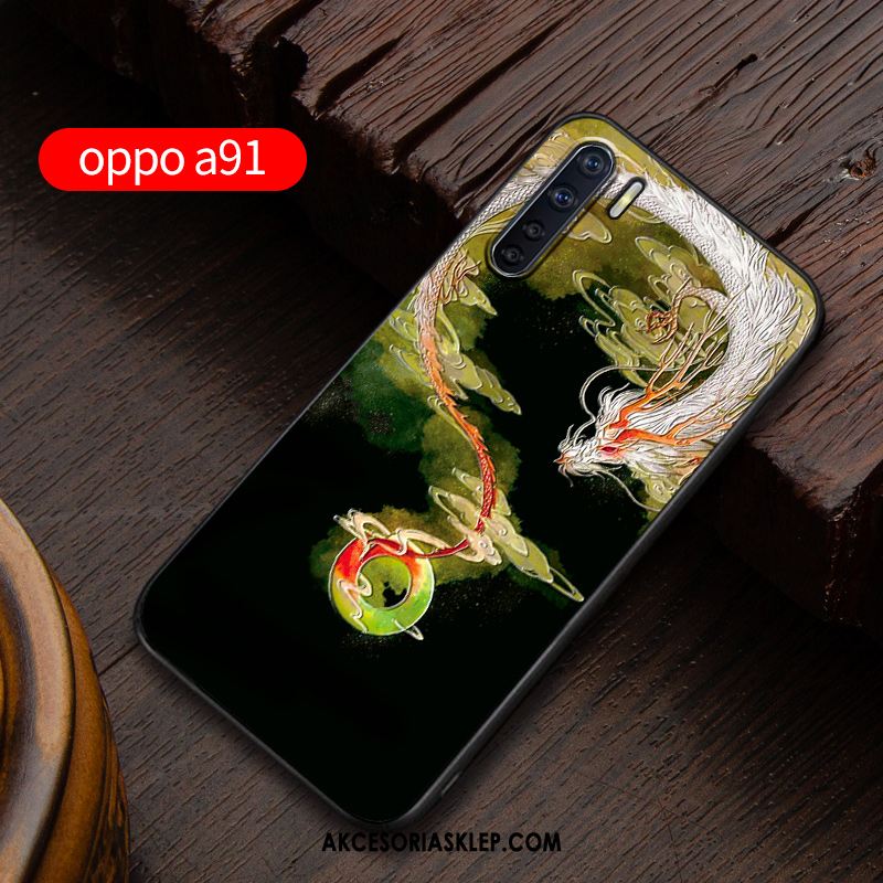 Futerał Oppo A91 Nubuku Anti-fall Osobowość All Inclusive Telefon Komórkowy Pokrowce Tanie