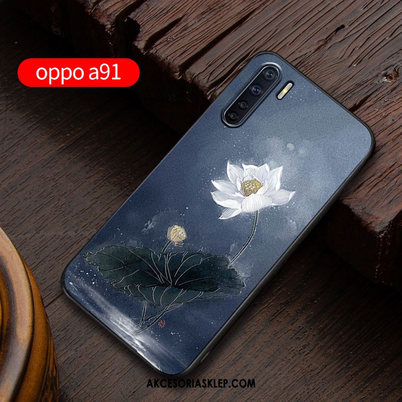 Futerał Oppo A91 Nubuku Anti-fall Osobowość All Inclusive Telefon Komórkowy Pokrowce Tanie