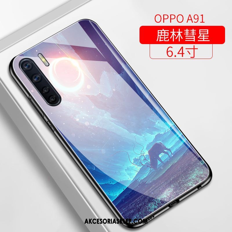 Futerał Oppo A91 Silikonowe Cienkie Kreatywne Zakochani Anti-fall Etui Sprzedam