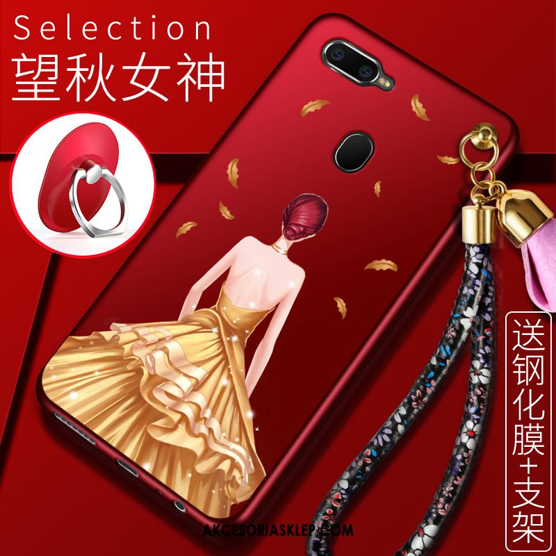 Futerał Oppo Ax7 Czerwony Modna Marka Telefon Komórkowy Ochraniacz Obrzeża Etui Sprzedam