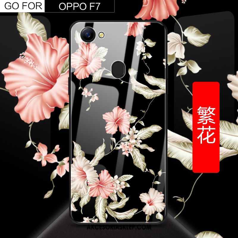 Futerał Oppo F7 All Inclusive Szkło Modna Marka Silikonowe Telefon Komórkowy Pokrowce Sklep