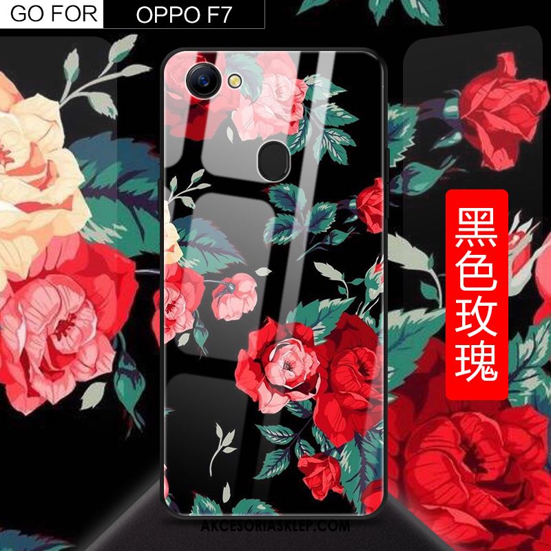 Futerał Oppo F7 All Inclusive Szkło Modna Marka Silikonowe Telefon Komórkowy Pokrowce Sklep