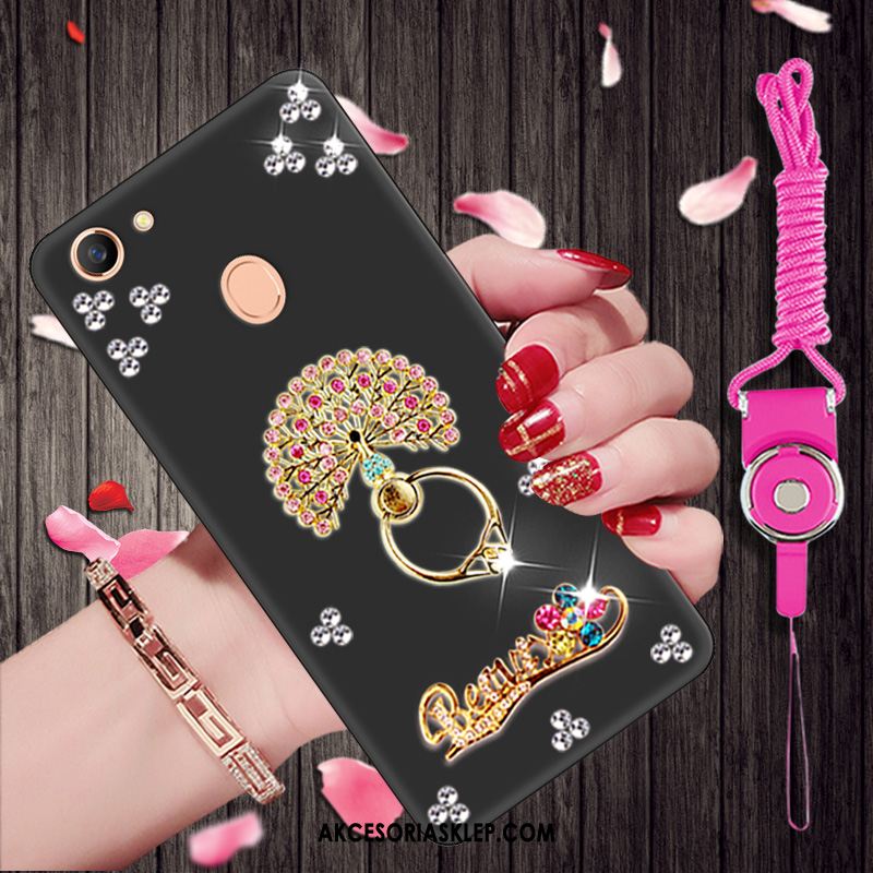 Futerał Oppo F7 Czarny Tendencja Kreatywne Rhinestone Osobowość Pokrowce Sklep