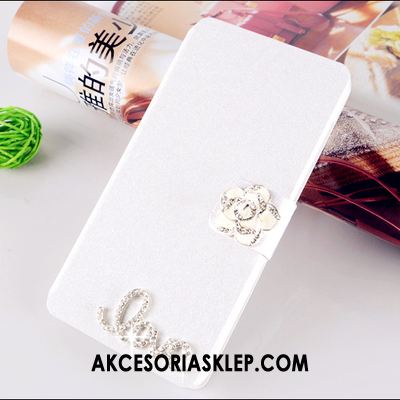 Futerał Oppo F7 Niebieski Czerwony Netto Rhinestone Tendencja Wspornik Etui Sklep