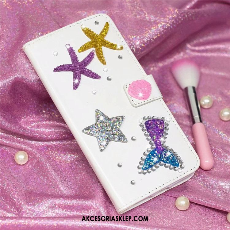 Futerał Oppo F9 Starry Klapa Rhinestone Telefon Komórkowy Wspornik Anti-fall Obudowa Tanie