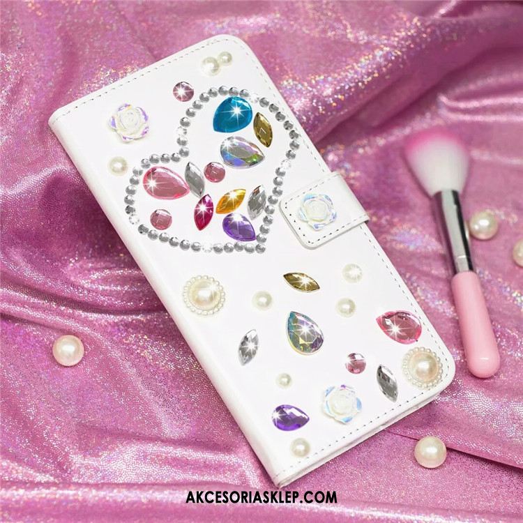 Futerał Oppo F9 Starry Klapa Rhinestone Telefon Komórkowy Wspornik Anti-fall Obudowa Tanie