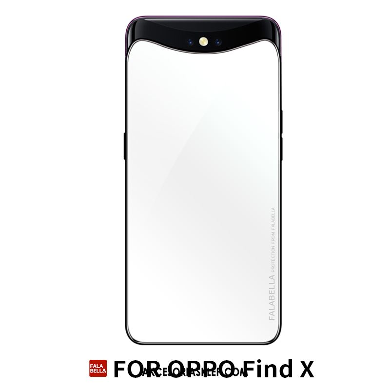 Futerał Oppo Find X All Inclusive Anti-fall Telefon Komórkowy Skórzany Futerał Purpurowy Pokrowce Tanie