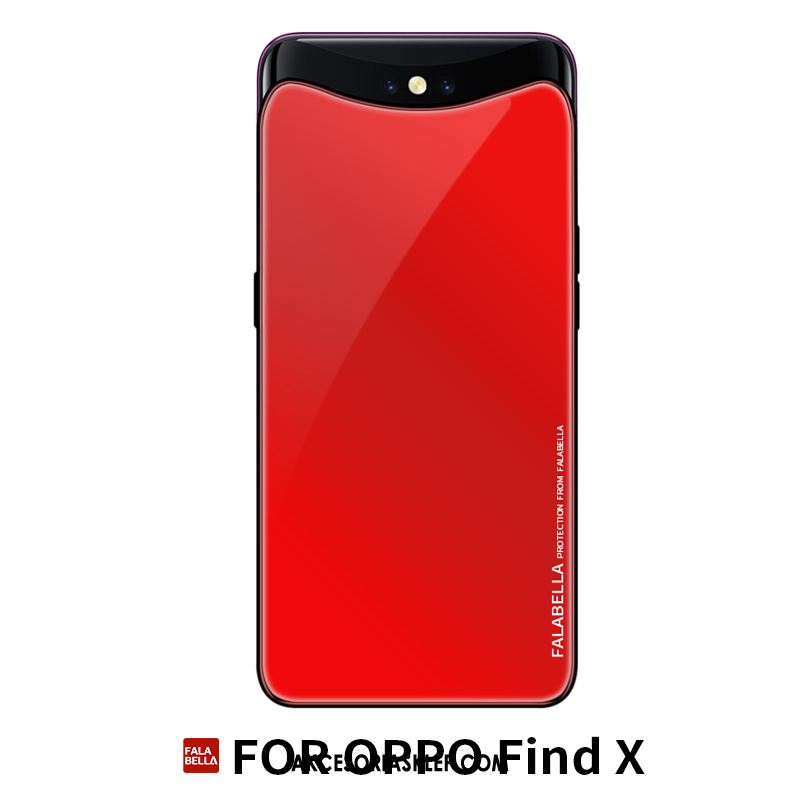 Futerał Oppo Find X All Inclusive Anti-fall Telefon Komórkowy Skórzany Futerał Purpurowy Pokrowce Tanie