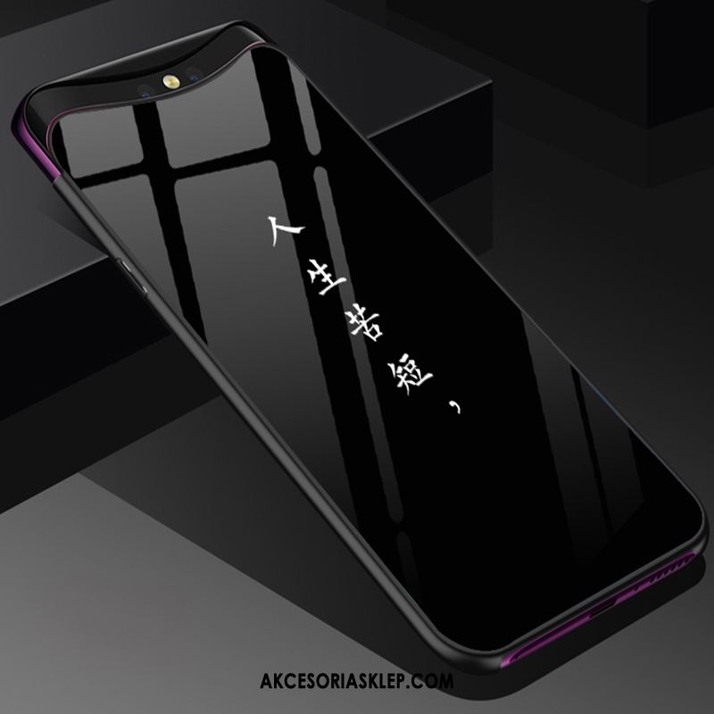 Futerał Oppo Find X Kreatywne Nubuku Osobowość Anti-fall Szkło Obudowa Sklep