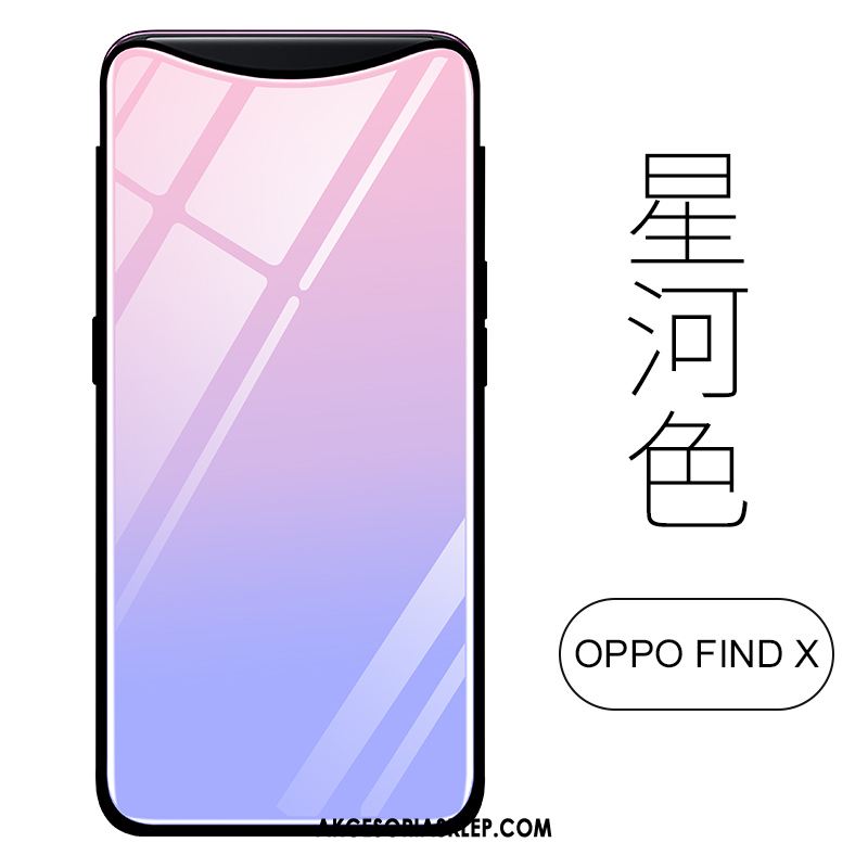 Futerał Oppo Find X Niebieski Silikonowe Kreatywne Telefon Komórkowy Tendencja Etui Kupię