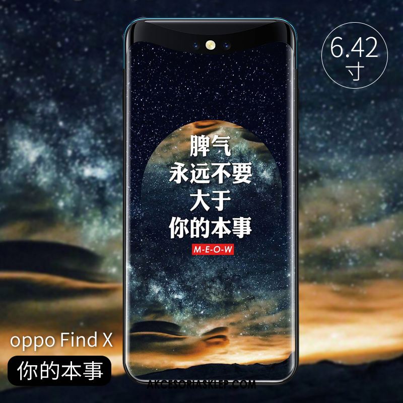 Futerał Oppo Find X Nowy All Inclusive Silikonowe Telefon Komórkowy Purpurowy Etui Kup