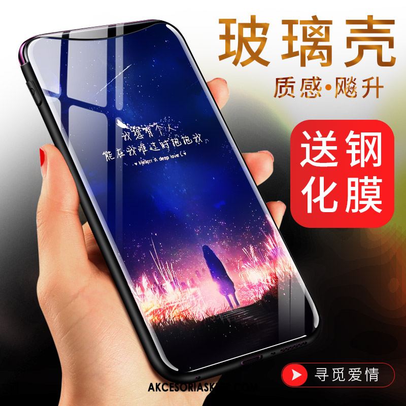 Futerał Oppo Find X Różowe Nowy Lekki I Cienki Osobowość Anti-fall Obudowa Tanie