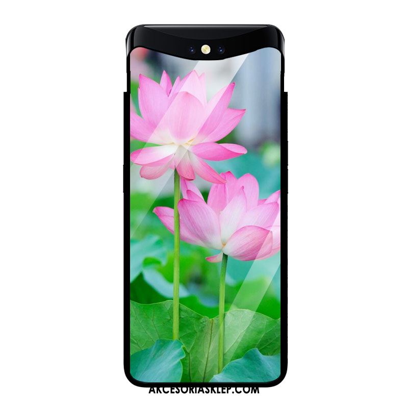 Futerał Oppo Find X Vintage Zielony Szkło Hartowane Kwiaty All Inclusive Etui Sprzedam
