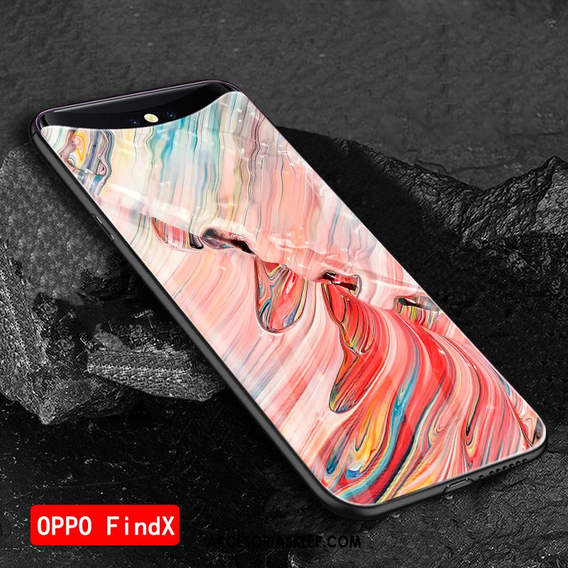 Futerał Oppo Find X Wzór Ochraniacz Zakochani Kreatywne Tendencja Etui Dyskont