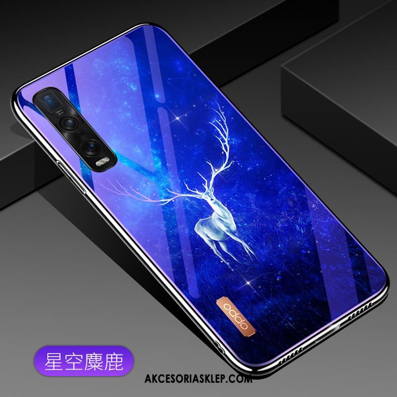 Futerał Oppo Find X2 Pro Czerwony Netto Miękki Szkło All Inclusive Anti-fall Etui Sprzedam