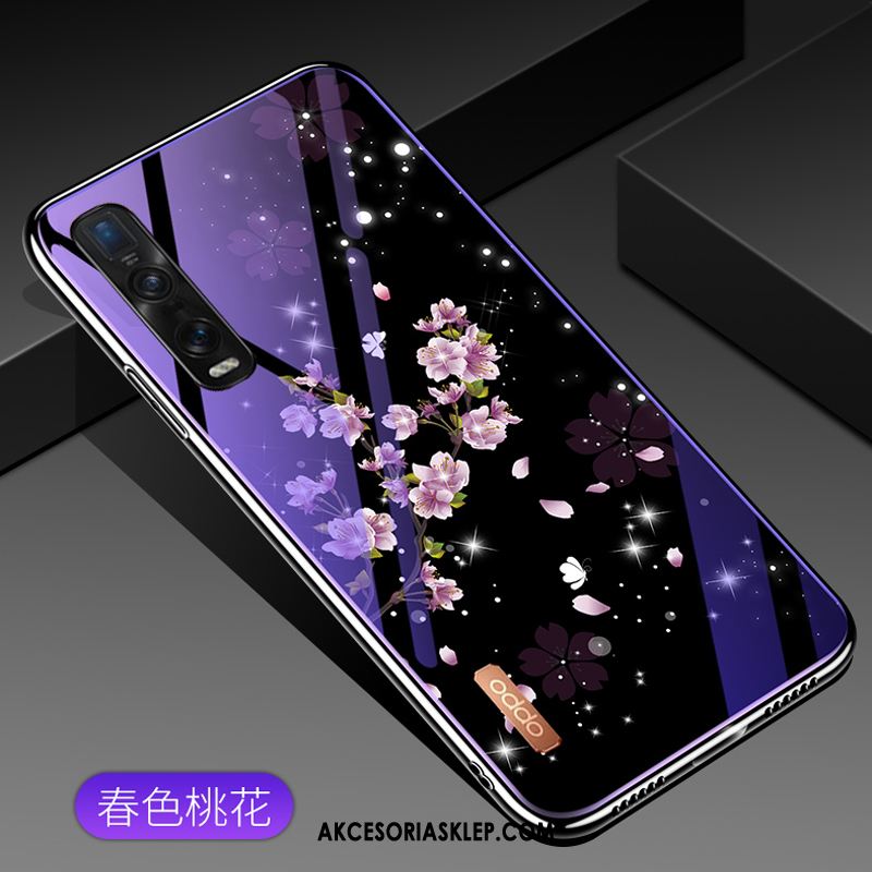 Futerał Oppo Find X2 Pro Czerwony Netto Miękki Szkło All Inclusive Anti-fall Etui Sprzedam
