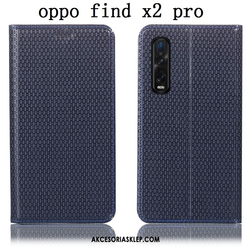 Futerał Oppo Find X2 Pro Wzór Telefon Komórkowy Skórzany Futerał Ochraniacz Pokrowce Sklep