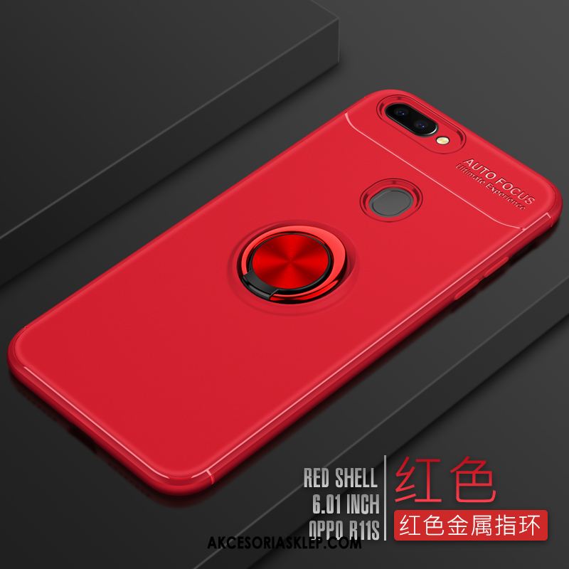 Futerał Oppo R11s Kreatywne Nubuku Telefon Komórkowy Czerwony Ochraniacz Pokrowce Oferta