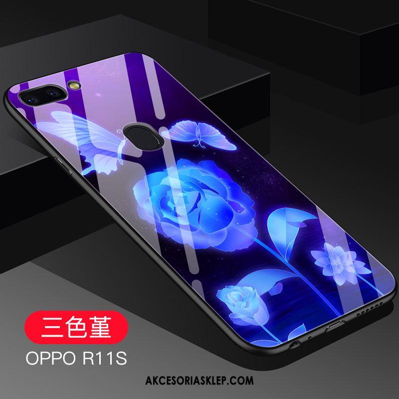 Futerał Oppo R11s Purpurowy Tendencja Miękki Czerwony Netto Anti-fall Pokrowce Tanie