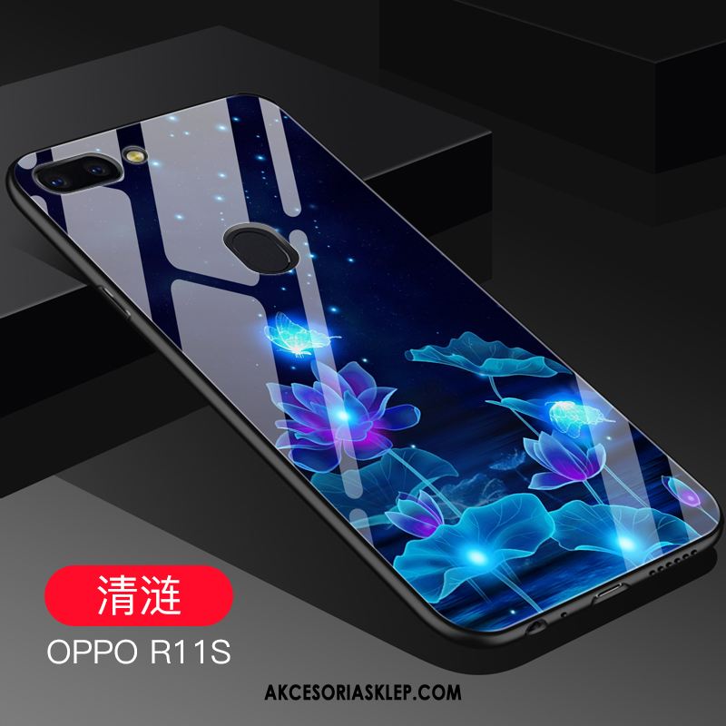 Futerał Oppo R11s Purpurowy Tendencja Miękki Czerwony Netto Anti-fall Pokrowce Tanie