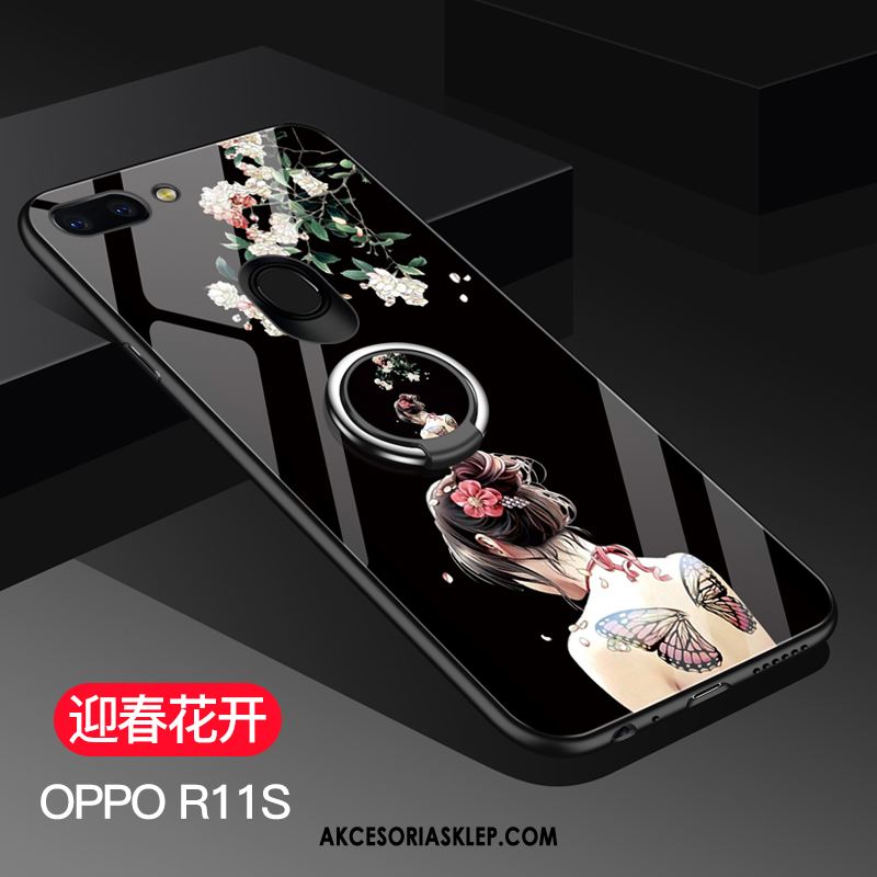 Futerał Oppo R11s Tendencja Telefon Komórkowy Silikonowe Czarny Miękki Etui Sklep