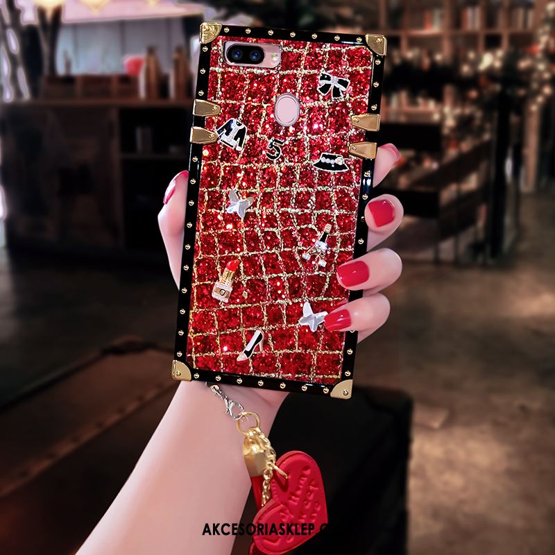 Futerał Oppo R15 Czerwony Anti-fall Telefon Komórkowy Miękki Piękny Pokrowce Tanie