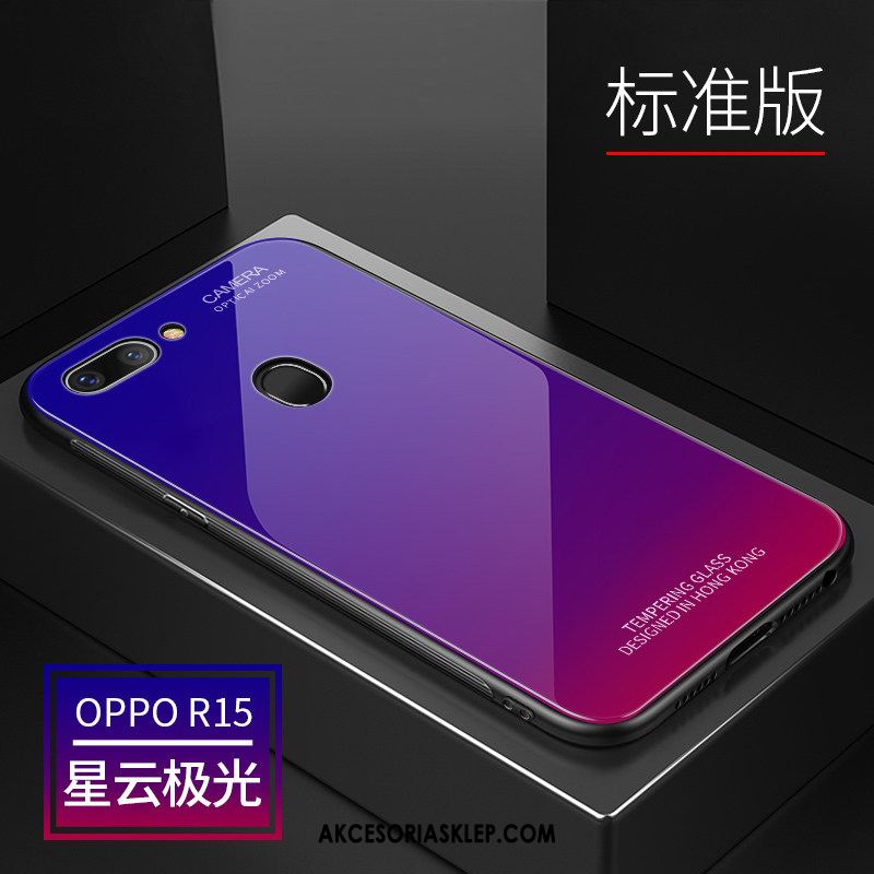 Futerał Oppo R15 Osobowość Szkło Anti-fall Telefon Komórkowy Kreatywne Etui Sklep